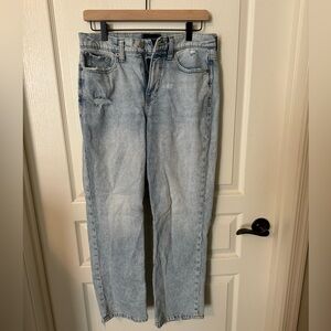 Lucky Zoe High Rise Straight Jeans